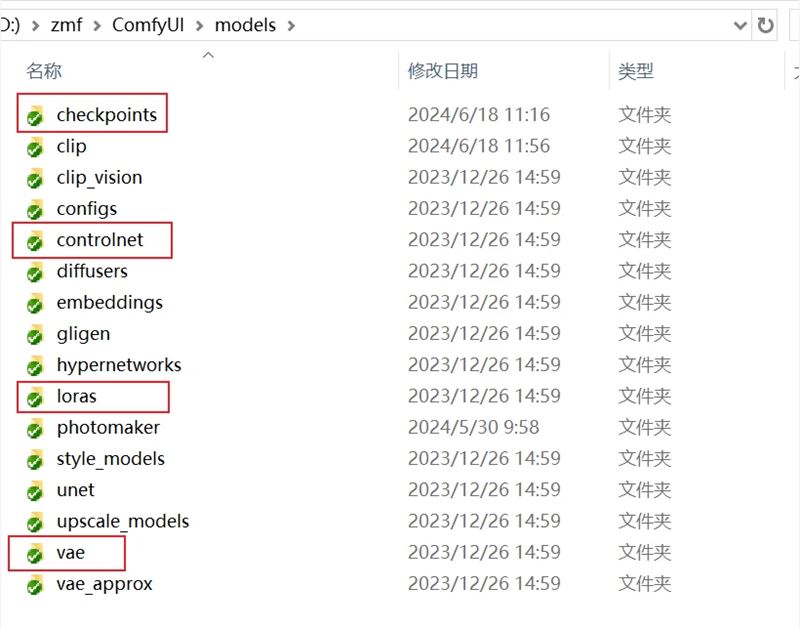 image.png ComfyUI各类模型安装路径,如何与WebUI共享模型